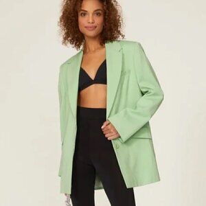 GAUGE81 Ratri Blazer  Oversized Relased Green S